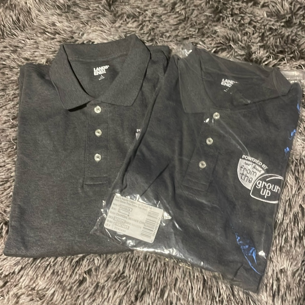 Two! Short Sleeve Cotton Polo Shirts